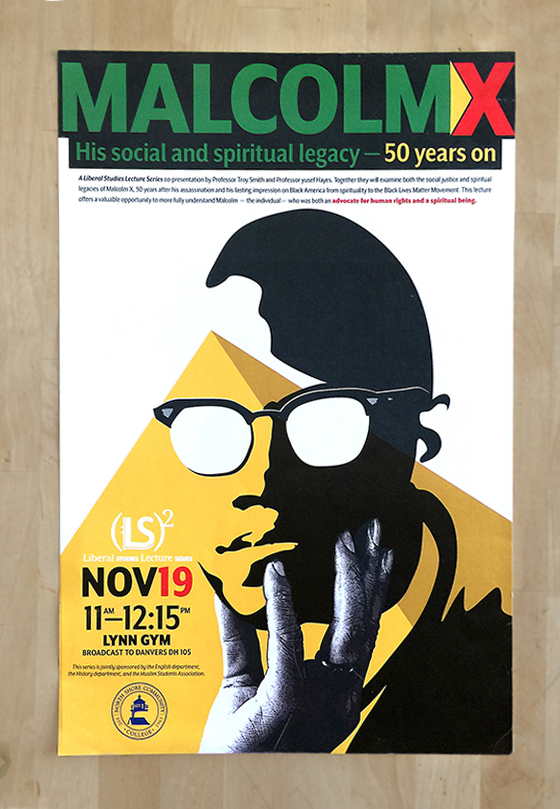 Malcolm X poster